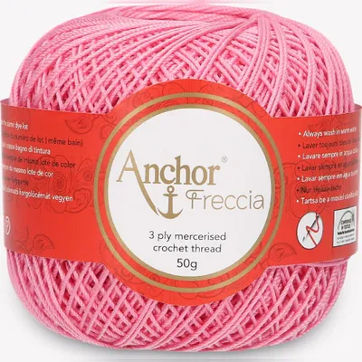 Produktbild von Anchor Freccia 6 – Feines Baumwollgarn für Häkelprojekte (Color 00075)