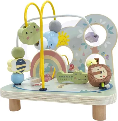 Produktbild von Tooky Toy Kralenspiraal Holzspielzeug Wald 111418