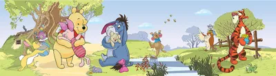 Zdjęcie produktu dla Kubuś Puchatek i jego przyjaciele Disney frieze