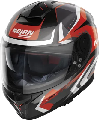 Zdjęcie produktu dla Nolan N80-8 Rumble N-Com Matt Black / Red Full Face Helmet S