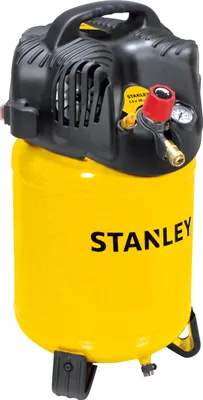 Obrázok produktu pre Kompresor Stanley DN200/10/24 - Vzduchový kompresor 10 bar - 24 l - 180 l/min - S rukoväťou a protišmykovými nožičkami - Bez oleja - Žltý