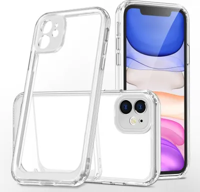 Produktbild von Schutzhülle für iPhone 11 Kamera Case Panzerhülle Handyhülle Cover Tasche Transparent Smartphone Bumper