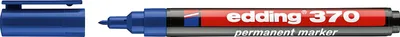 Obrázek produktu pro Edding 370 3 370 Permanentmarker - 1 mm, blau