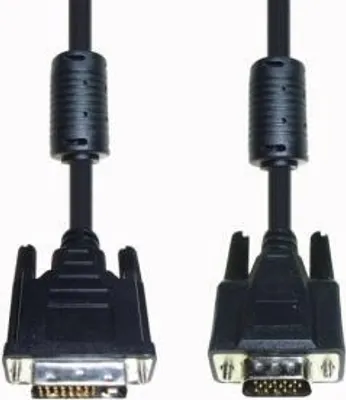 Image de e+p DVI 4/5 5m DVI DVI noir Câble DVI (DVI 4/5)