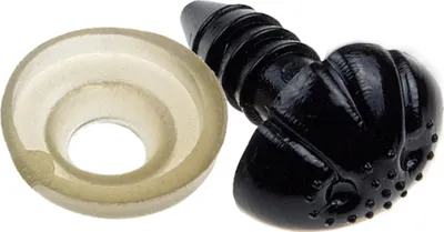 Zdjęcie produktu dla Nosek – 9 x 12 mm – 10 szt. – czarny