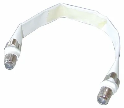 Image de ViVanco™44102 câble coaxial 1x F, Mâle Blanc