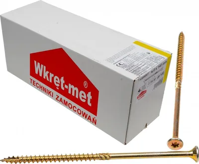 Immagine prodotto di Klimas WKCS KMWHT 6x140 Torx 100 pz Viti da carpenteria per legno