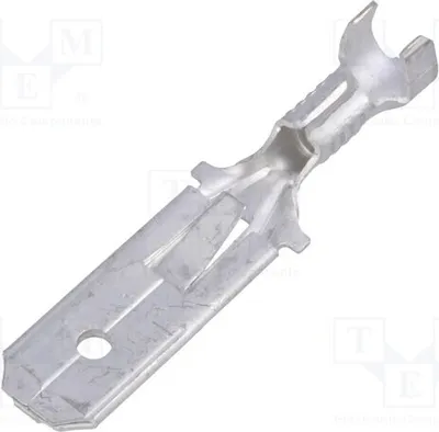 Obrázek produktu pro 5x Konektor: plochý, 0,8 mm, samice, 0,8÷1,4 mm², 6,3 mm, rovný, typ 42565-2, neizolovaný