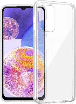 Produktbild von Cadorabo Hülle für Samsung Galaxy A23 4G / 5G Schutz Hülle in Transparent Schutzhülle TPU Silikon Cover Etui Case
