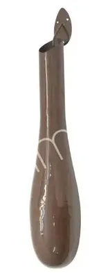 Produktbild von Wall vase CAROA Ø13x58cm chestnut