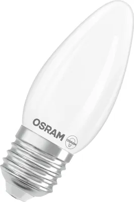 Produktbild von OSRAM LED Leuchtmittel LED Retrofit CLASSIC B DIM 3.4W 827 Frosted E27 Dimmbar Warm weiß 4099854445699