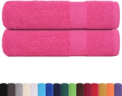 Immagine prodotto di Asciugamani da Doccia FROGN 2 pz Rosa 70x140 cm 360 g/m²