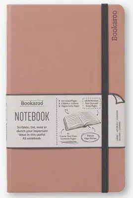 Produktbild von Notizbuch A5 Bookaroo Journal, puderfarben