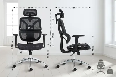 Obrázek produktu pro Kancelářská židle Deshler - Černá