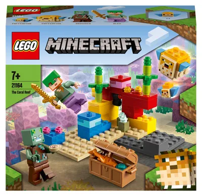 Immagine prodotto di LEGO® 21164 - Minecraft - La barriera corallina