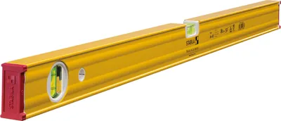 Produktbild von Stabila 19166, Bezugspegel, 0,8 m, Rot, Gelb, 0,5 mm/m, Aluminium