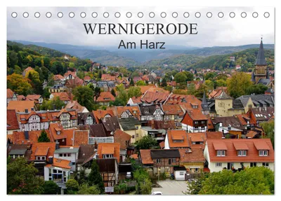 Produktbild von Wernigerode am Harz (Tischkalender 2027 DIN A5 quer), CALVENDO Monatskalender