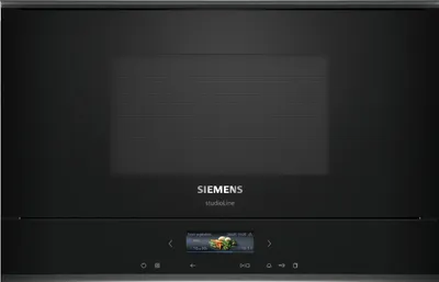 Produktbild von Siemens iQ700 BF922L1B1, Integriert, Solo-Mikrowelle, 21 l, 900 W, Eingebautes Display, TFT
