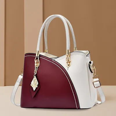 Produktbild von STILVORA Schultertasche Leder Tasche Shopper Damen Handtaschen Umhängetasche