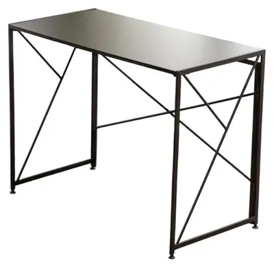 Immagine prodotto di Scrivania, design salvaspazio, facile da montare, nera