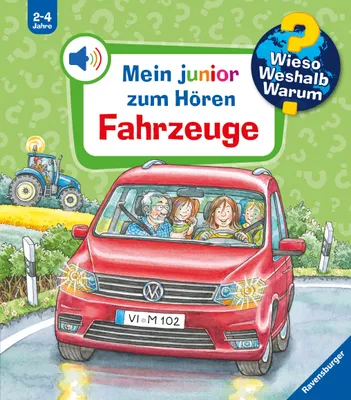 Zdjęcie produktu dla Ravensburger 00.032.986, Pojazdy, Niemiecki, Broszurowa okładka, 10 stron(y)