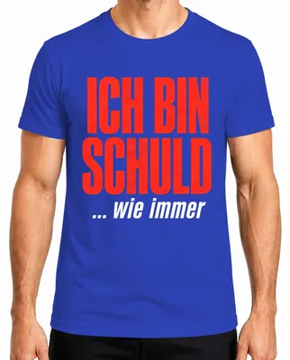 Imagen del producto de Camiseta para hombre, color azul, talla XXL, con el texto: "Soy culpable, como siempre. Divertido, sarcástico, declaración. Chivo expiatorio."