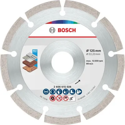 Produktbild von Multi Material Diamanttrennscheibe, 125 x 22,23 x 7 mm