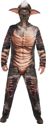 Produktbild von Smiffys - Gremlins-Kostüm für Herren/Damen Uni, Stripes SM3398 (L) (Grün)