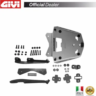 Image de GIVI Monokey carrier SRA5134 aluminium anodisé avec plaque