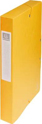 Image de Exacompta Archivbox Exabox DIN A4 Jaune 40 mm