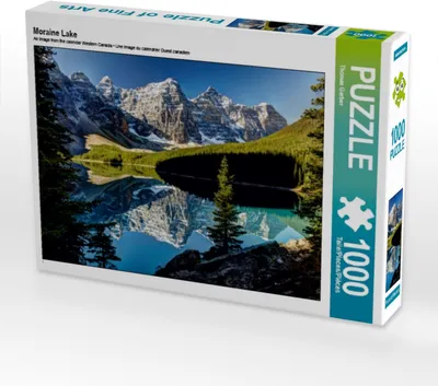 Produktbild von Calvendo Moraine Lake 1000 Teile Puzzle quer 640x480mm, Gerber Thomas; 7453848