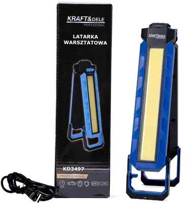 Imagen del producto de Lámpara de trabajo LED con conexión USB-C, 1100 lúmenes, 4000 mAh, modelo KD3497