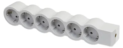 Obrázek produktu pro Bezdrátový rozbočovač 6x Schuko LEGRAND - bílá/šedá