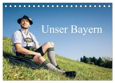 Produktbild von Unser Bayern (Tischkalender 2027 DIN A5 quer), CALVENDO Monatskalender