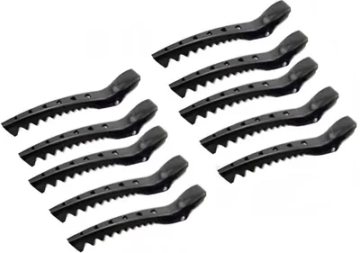 Produktbild von Set Haarspangen Haar-Frosch-Clips schwarz 10 Stück