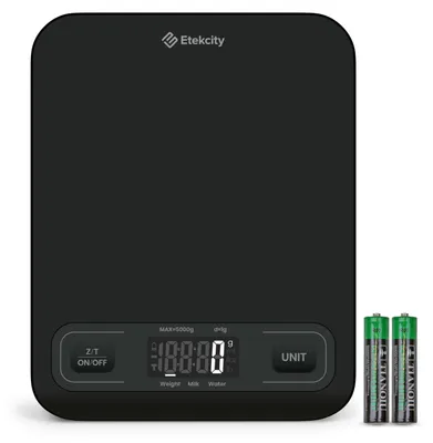 Obrázok produktu pre Kuchynská váha Etekcity, digitálna, presnosť 1 g, s tlačidlami, vhodná na prípravu jedál