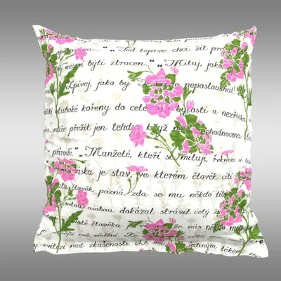 Produktbild von Kopfkissenbezug Krepp DOG rosa