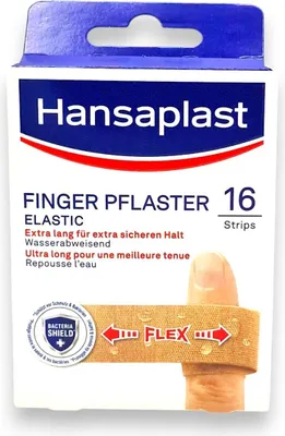 Produktbild von Hansaplast Elastic Finger Strips (16 St)