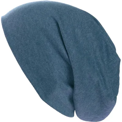 Produktbild von Leichte Beanie Mütze in 15 Farben, Einheitsgröße (56-61 cm), Länge 30 cm, 2-lagig, dehnbar