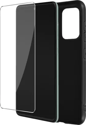 Obrázok produktu pre Avizar, kompletná súprava na ochranu: puzdro a ochranná fólia pre Samsung Galaxy A52 / A52s, čierna