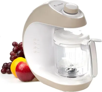 Produktbild von Jané Chefkiss Babynahrungszubereiter, 7-in-1-Multifunktion, Küchenmaschine, Dampfgaren, Auftauen, Aufwärmen, Sterilisieren, Mixen, Vermischen,