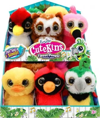 Zdjęcie produktu dla Cutekins bird mix 6 motywów