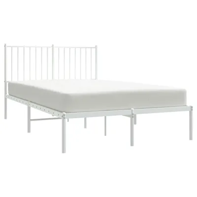 Immagine prodotto di Giroletto con Testiera Metallo Bianco 120x190 cm