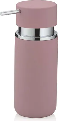 Obrázek produktu pro KELA Dávkovač mýdla Keramický tmavě růžový 16,5 cm 6,5 cm 300,0 ml KL-23756