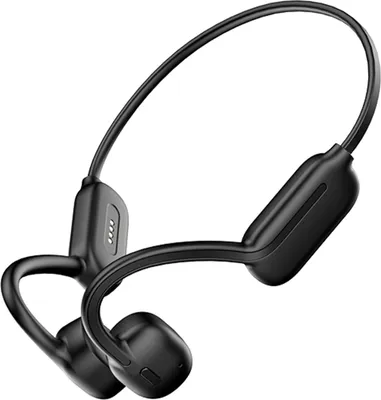 Produktbild von Kabellose BT5.3-Kopfhoerer mit Knochenleitung, 32 GB, Musikwiedergabe, Kopfhoerer, Outdoor-Sport-Headset, IPX8, wasserdicht, Freisprecheinrichtung mit Mikrofon
