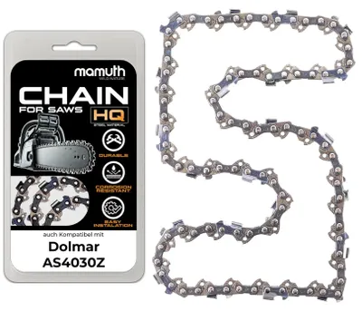 Zdjęcie produktu dla Łańcuch do piły 30 cm, 1,1 mm, 3/8", 45TG, przeznaczony do pilarki Dolmar AS4030Z