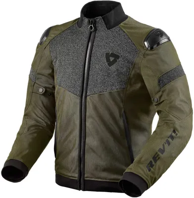 Obrázek produktu pro Revit Action H2O textilní motocyklová bunda, černá/olivová, S