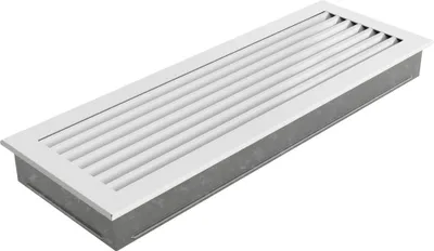 Zdjęcie produktu dla Kratka wentylacyjna kominkowa FRESH 17x49 biała