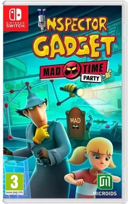 Productafbeelding van Microids Inspector Gadget: Mad Time Party, Nintendo Switch, Multiplayer-modus, Geschikt voor alle leeftijden (met ouderlijk toezicht)