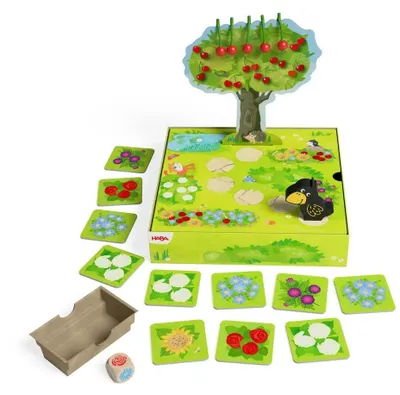 Image de Jeu de dés pour enfants HABA « Le petit verger » 2013839001